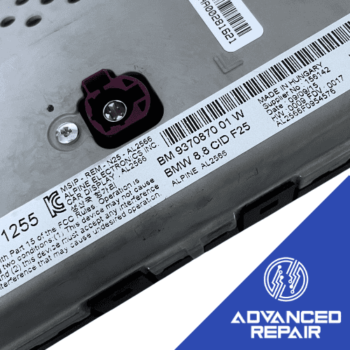 Alpine APIX1 to APIX2 display conversion